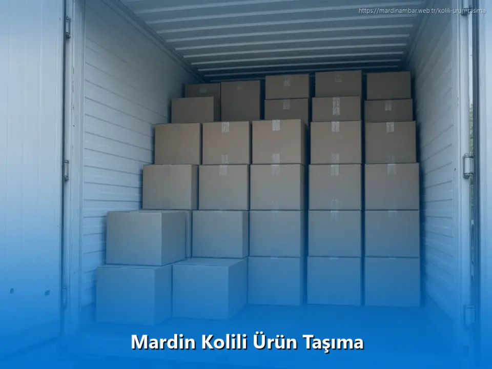 Mardin Kolili Ürün Taşıma